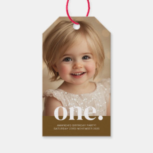 Para Presente Etiqueta de Oferta de Foto no Primeiro Mês em Cast