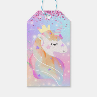 Para Presente Etiqueta de Oferta de Unicórnio de Partido Magnéti