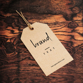 Para Presente Etiqueta de preço de exibição de travamento preto 