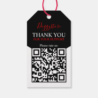 Para Presente Etiqueta de preço de roupa personalizada com taman