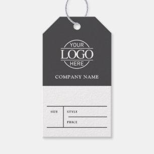 Para Presente Etiqueta de Preço de Roupas com Logotipo Empresari