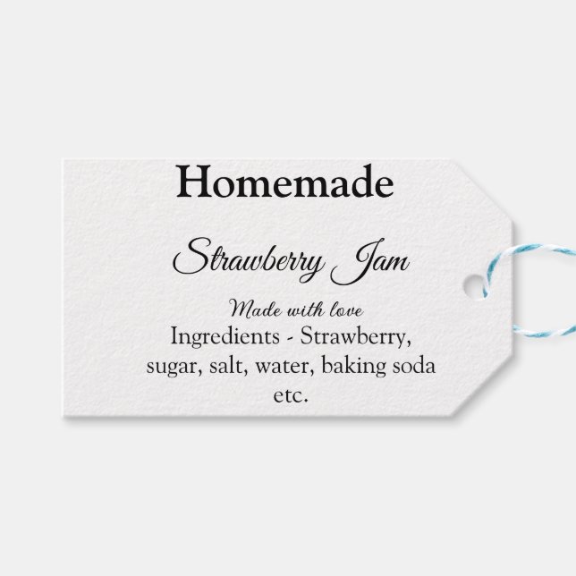 Para Presente Etiqueta de presentes (Frente (horizontal))