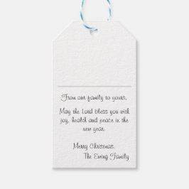 Para Presente Etiqueta de presentes