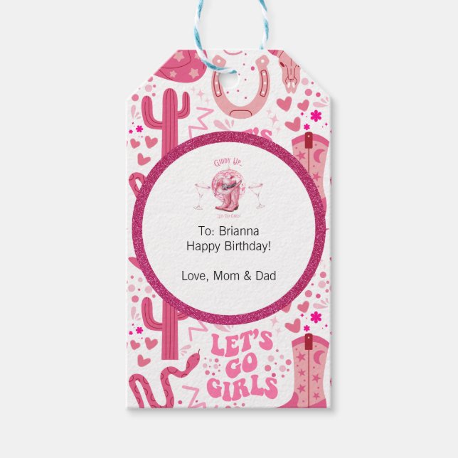 Para Presente Etiqueta de presentes (Frente)