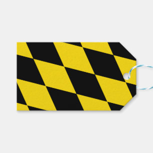Para Presente Etiqueta de presentes com bandeira de Munique