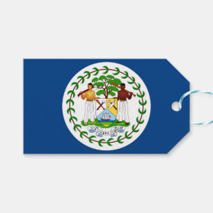 Para Presente Etiqueta de presentes com sinalizador de Belize