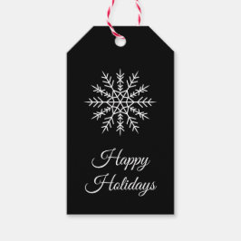 Para Presente Etiqueta de presentes corporativa de Feriado de Ne