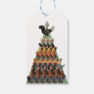 Para Presente Etiqueta de presentes da árvore de Natal em frango