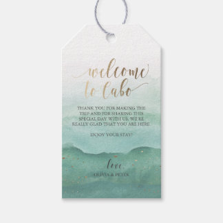 Para Presente Etiqueta de presentes de boas-vindas de casamento