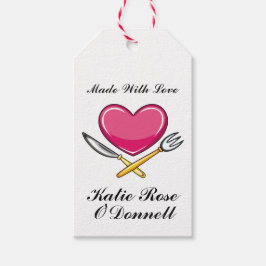 Para Presente Etiqueta de presentes de cozinha - SRF