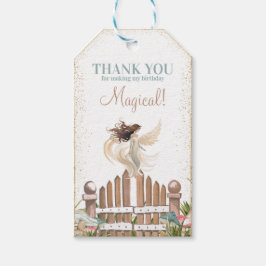 Para Presente Etiqueta de presentes de fada de jardim mágico