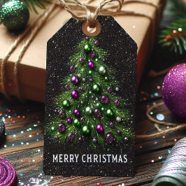 Para Presente Etiqueta de presentes de Natal, arte impressionant