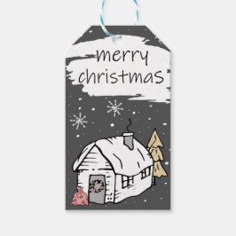 Para Presente Etiqueta de presentes de Natal feliz