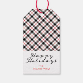 Para Presente Etiqueta de presentes de Natal Feliz da Xadrez Clá