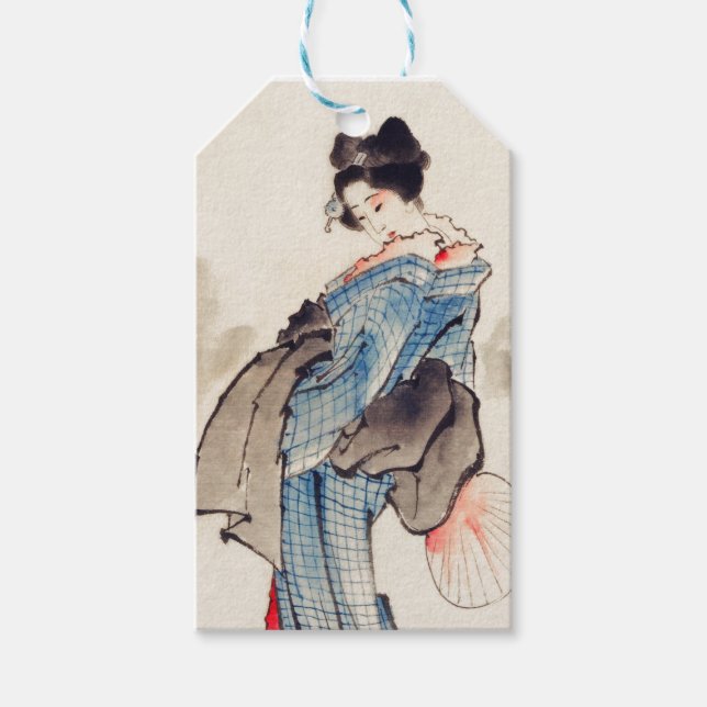 Para Presente Etiqueta de presentes JAPONÊS (Frente)