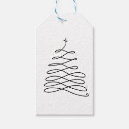 Para Presente Etiqueta de presentes na árvore