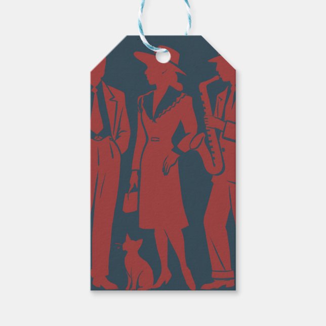 Para Presente Etiqueta de presentes Zazous (Frente)