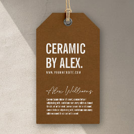 Para Presente Etiqueta de travamento do logotipo de produto mini