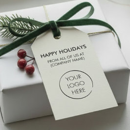 Para Presente Etiqueta de travamento do logotipo personalizado, 