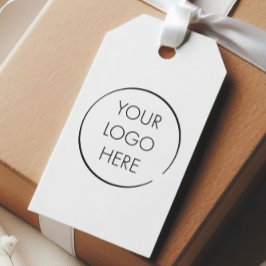 Para Presente Etiqueta de travamento do logotipo personalizado, 