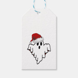 Para Presente Etiqueta Fantasma de Natal