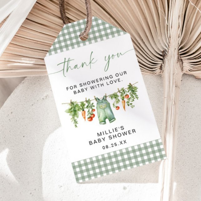 Para Presente Etiqueta Favorecida do Chá de fraldas desenvolvida (Criador carregado)