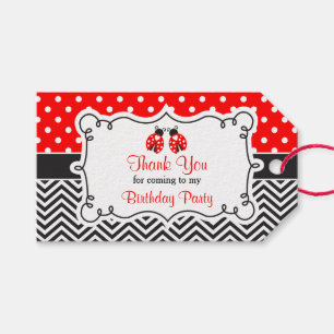 Para Presente Etiqueta Gift Ladybird