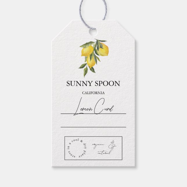 Para Presente Etiqueta Lemon Hang (Frente)