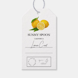Para Presente Etiqueta Lemon Hang
