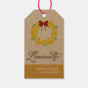 Para Presente Etiqueta Limoncello Gift, etiqueta de favor, etiqu