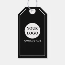Etiqueta Pendurada de Produto Empresarial com Logo