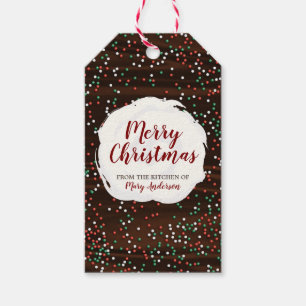 Para Presente Etiqueta Personalizada de Chocolate Sprinkles de N