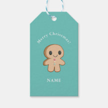 Etiqueta personalizável de pão de Natal