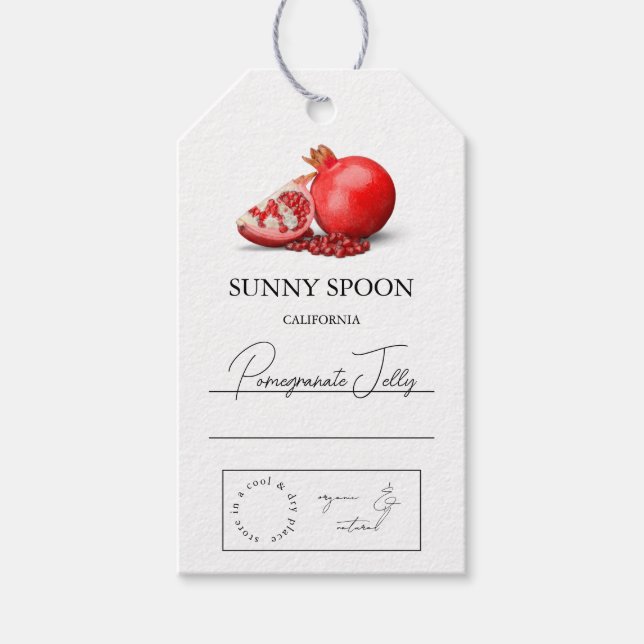 Para Presente Etiqueta Pomegranate Hang (Frente)
