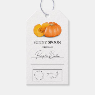 Para Presente Etiqueta Pumpkin Hang