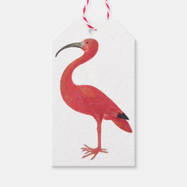 Para Presente Flamingo - Etiqueta de presentes de arte