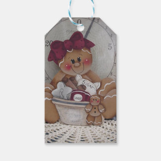 Para Presente Gingercake Mama Baking Cookies Etiqueta de present
