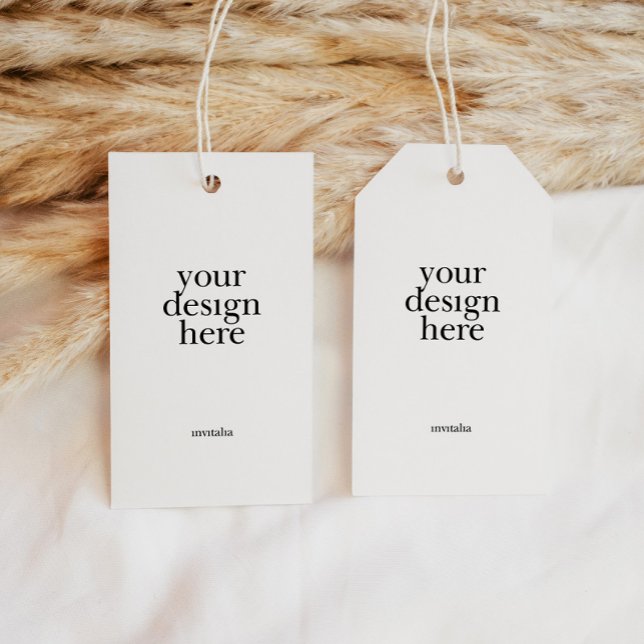 Para Presente Impressão de etiqueta de 3,5x2" (Print Your Own Tag)