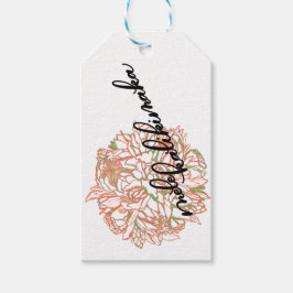 Para Presente Mele Kalikimaka - Etiqueta Tropical de Natal Feliz