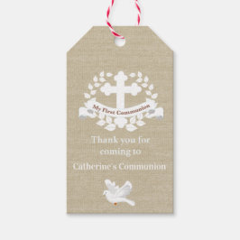 Para Presente Obrigado Por Vir Minha Primeira Etiqueta De Comuni