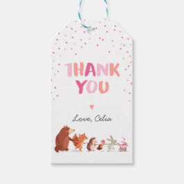 Para Presente Obrigado Woodland, você é a favor da etiqueta de p