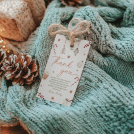 Para Presente Oh, Que Bela Etiqueta De Aniversário De Natal