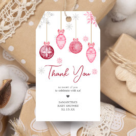 Para Presente Papais noeis Bebê Chá de fraldas de Natal Etiqueta