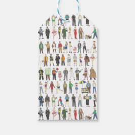 Para Presente Pessoas da Etiqueta de Oferta de Nova Iorque Water