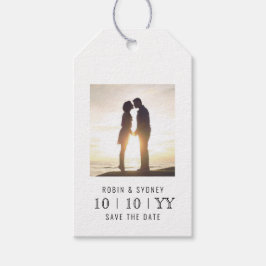 Para Presente Quadro de Fotografias | Salvar a data | Etiqueta p