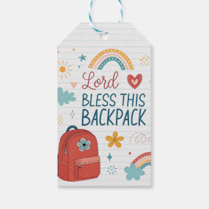 Para Presente Senhor Abençoe Esta Etiqueta de Mochila –