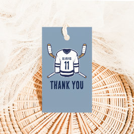 Para Presente Skate sobre Hóquei no Gelo Obrigado Etiqueta