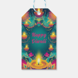 Para Presente Texto personalizado, Etiqueta de Serenidade Diwali
