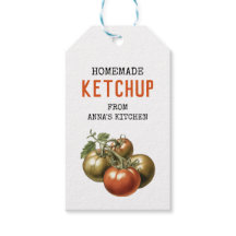 Tomate Ketchup Etiqueta personalizada tomate