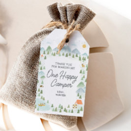 Para Presente Uma etiqueta de favor do primeiro aniversario de c